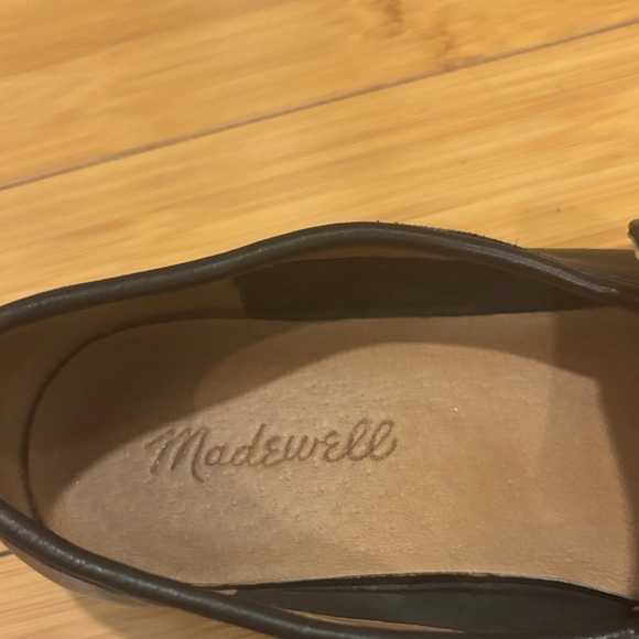Madewell Black Leather Women's Loafers - Picture 3 of 5